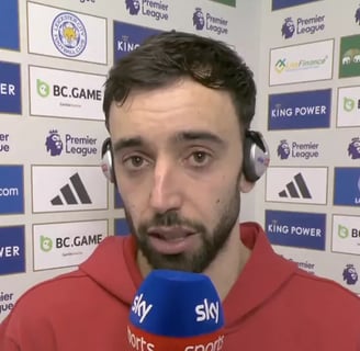 Bruno Fernandes has had his say on Roy Keane's criticism.(Image: Sky Sports.)