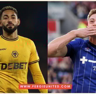 Matheus Cunha and Liam Delap