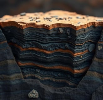 a piece of wood with a piece of wood in the middle of it