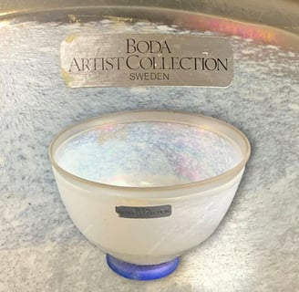 Bertil Vallien Boda Kosta Signed Artist Collection Sweden