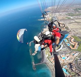 Parapente en Costa Adeje