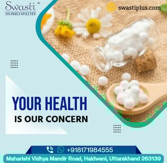 a wooden spoon and small container with homeopathic medicines