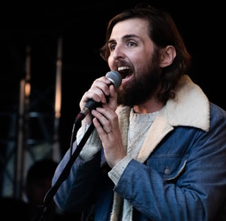 Leon Stanford - Welsh singer - live at Chepstow Castle 2023 - Nick Langston - Music in Wales
