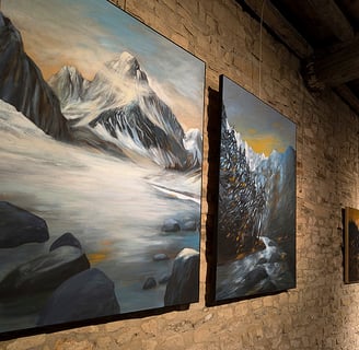 Exposition vincent ganaye au festival international de musique baroque de Froville (54)