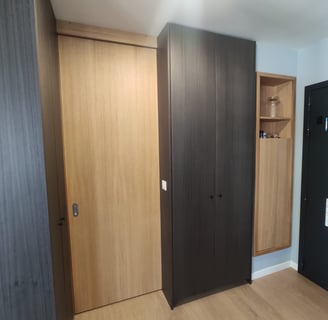 meuble porte coulissante sur mesure