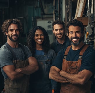 Group of employees