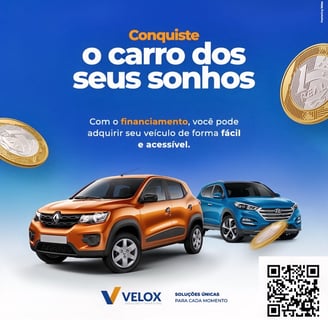 Conquiste o carro dos sonhos com o financiamento, você pode adquirir seu veículo de forma fácil 