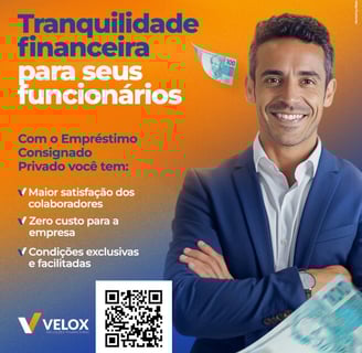 Diretor do Rh satisfeito com os resultados do Consignado Privado junto aos colaboradores da empresa