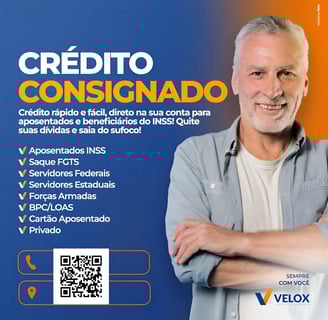 Crédito Consignado Rápido e Fácil para Aposentado, Pensionista e Funcionário Público