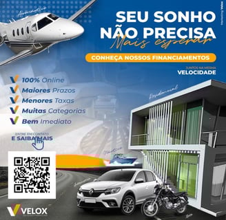 Seus sonhos não precisam mais aguardar, com nossos Financiamentos você realiza agora