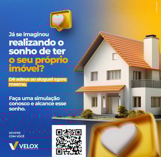 Casa financiada através de financiamento imobiliário da Velox Financeira Palhoça