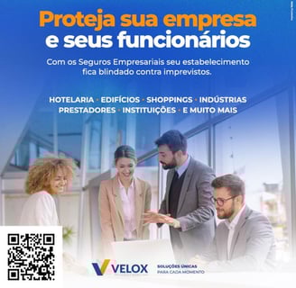 Contrate Seguro Empresarial e proteja sua empresa, funcionários e clientes