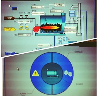 a computer screen showing a picture of a computer screen with a picture of a computer