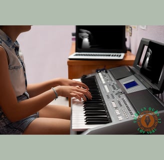 học đánh đàn organ online