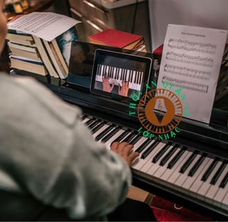 học piano online