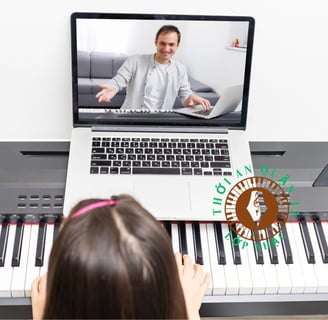 học piano online