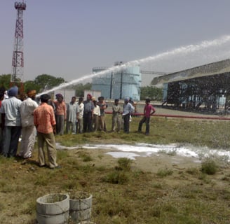 Fire Safety Equipment Training of SK Fire Protection
