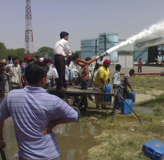 Fire Safety Equipment Training of SK Fire Protection