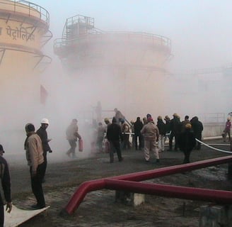 Fire Safety Equipment Training of SK Fire Protection