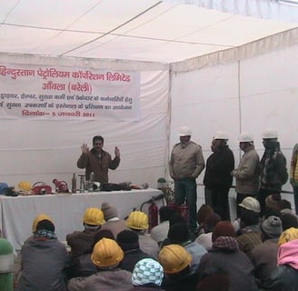 Fire Safety Equipment Training of SK Fire Protection