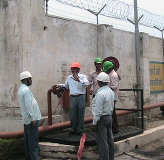 Fire Safety Equipment Training of SK Fire Protection