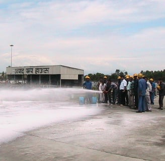 Fire Safety Equipment Training of SK Fire Protection