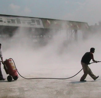 Fire Safety Equipment Training of SK Fire Protection