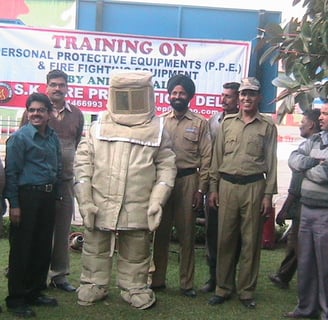 Fire Safety Fire Safety Suit Training Images Of SK Fire Protection