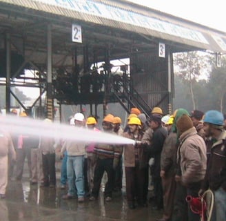 Fire Safety Equipment Training of SK Fire Protection
