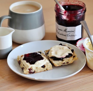 Earl Grey and Fruit Scones