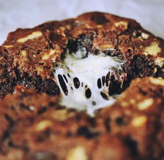 Pothole Cookies (aka Rocky Road Cookies)
