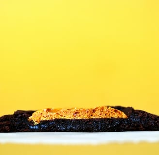 Honeycomb Chocolate Cookies