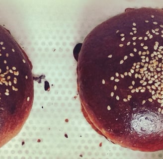 Sourdough Demi-Brioche Buns