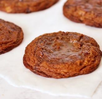 Sticky Toffee Pudding Cookies