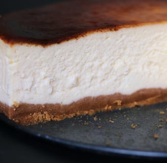 Baked New York Cheesecake