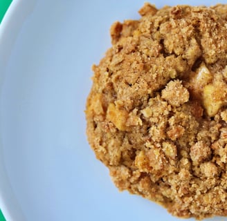 Apple Crumble Cookies
