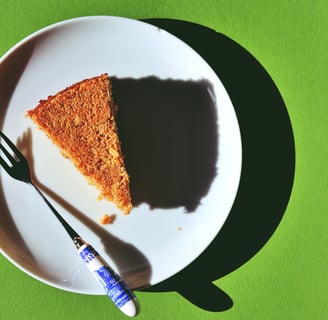 Upside-down Pear Crumble Cake (Dairy & Gluten Free)