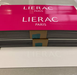 pinces magnétiques imprimées pour lierac paris