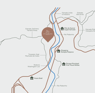 localização alto mangalarga residence