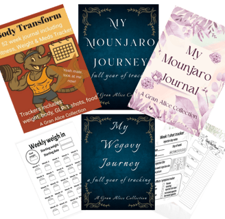 Mounjaro wegovy ozempic tracker journal