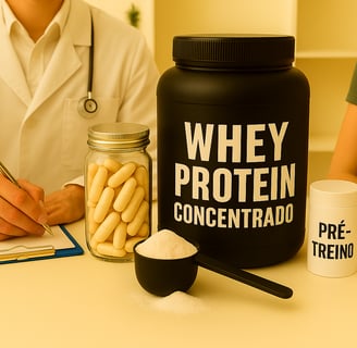 Consulte Nutricionista sobre Suplementos