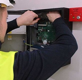 Fire Alarm Silent Knight Inspection