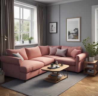 Bright living room with modern inventory