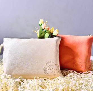 souvenir pernikahan pouch custom murah semarang