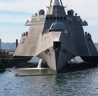 United States Navy stealth combat ship USS Independence class