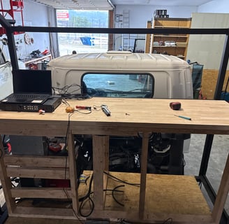 Led truck desk