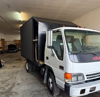 led truck construction