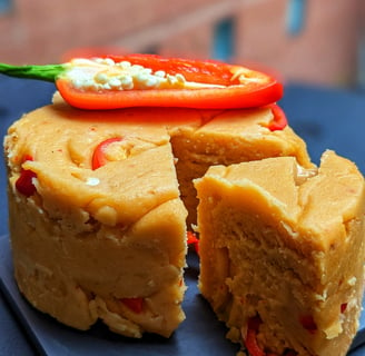 Vegan Spicy Peanut Cheese