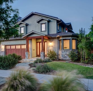 a house with a driveway and a driveway with a driveway