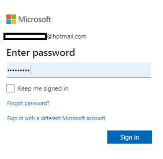a sign up for a microsoft account account account